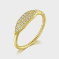Pavé marquise-ring