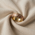 Antiqua rosa ring