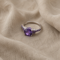 Celia virelyn ring | hvitt gull