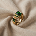 Spesiell smaragd-ring