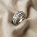 Sølvstens ring