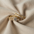Evig glitrende diamant ringsett
