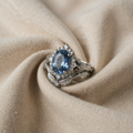 Frosset blad-ring