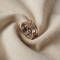 Glitrende roser-ring