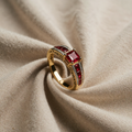Arverubinkrone ring