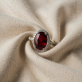 Rubin dobbelt ring