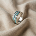 Turkis okeano bølge ring