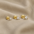 Evelina – vakre gullkjeder med elegant buet design.